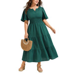 Resort-style Plus-size Dress For Women