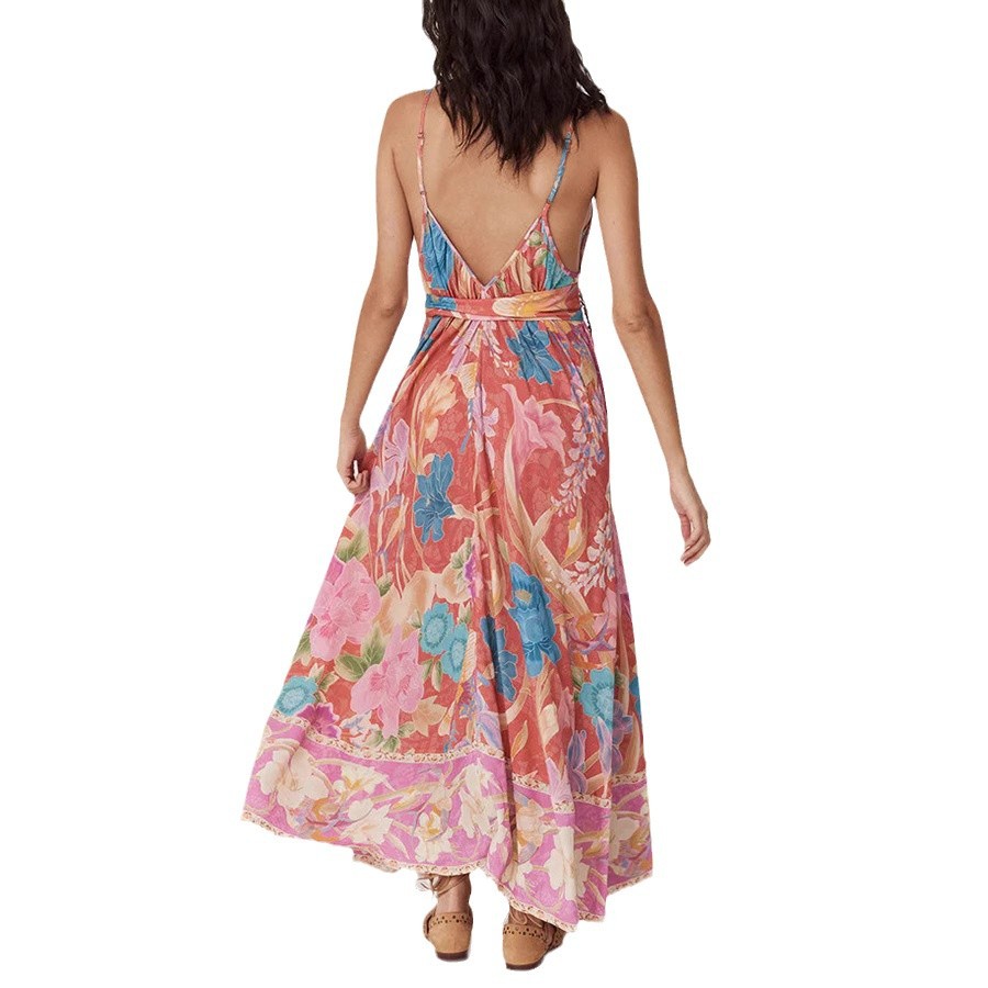 Loose Positioning Print Slip Dress | Women's Casual Graphic Dress