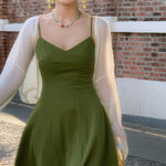 Women's Fashion French Vintage Slip Dress