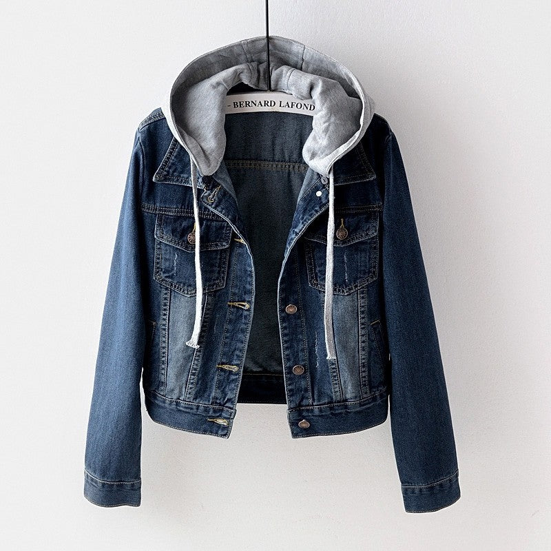 Women's Slim Hooded Casual Jacket | Lightweight Outerwear