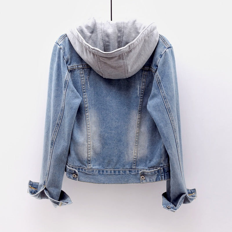 Women's Slim Hooded Casual Jacket | Lightweight Outerwear