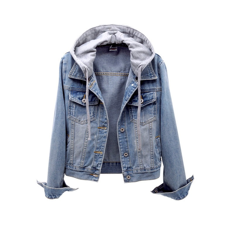 Women's Slim Hooded Casual Jacket | Lightweight Outerwear