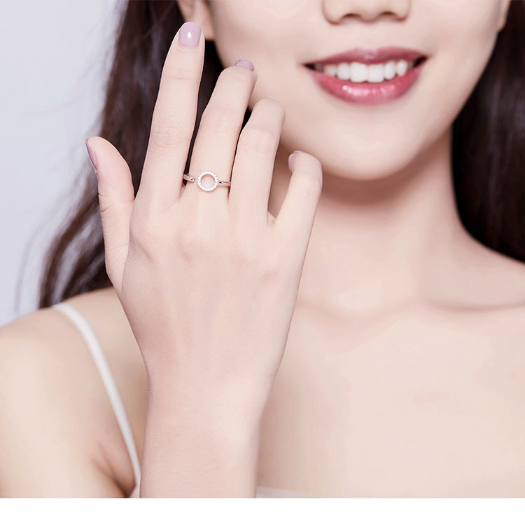Sterling Silver Adjustable Ring | Women's Stackable Fine Jewelry
