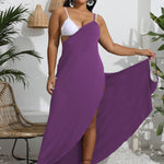 One-piece Irregular Beach Multi-Wear Cross-Strap Dress For Women