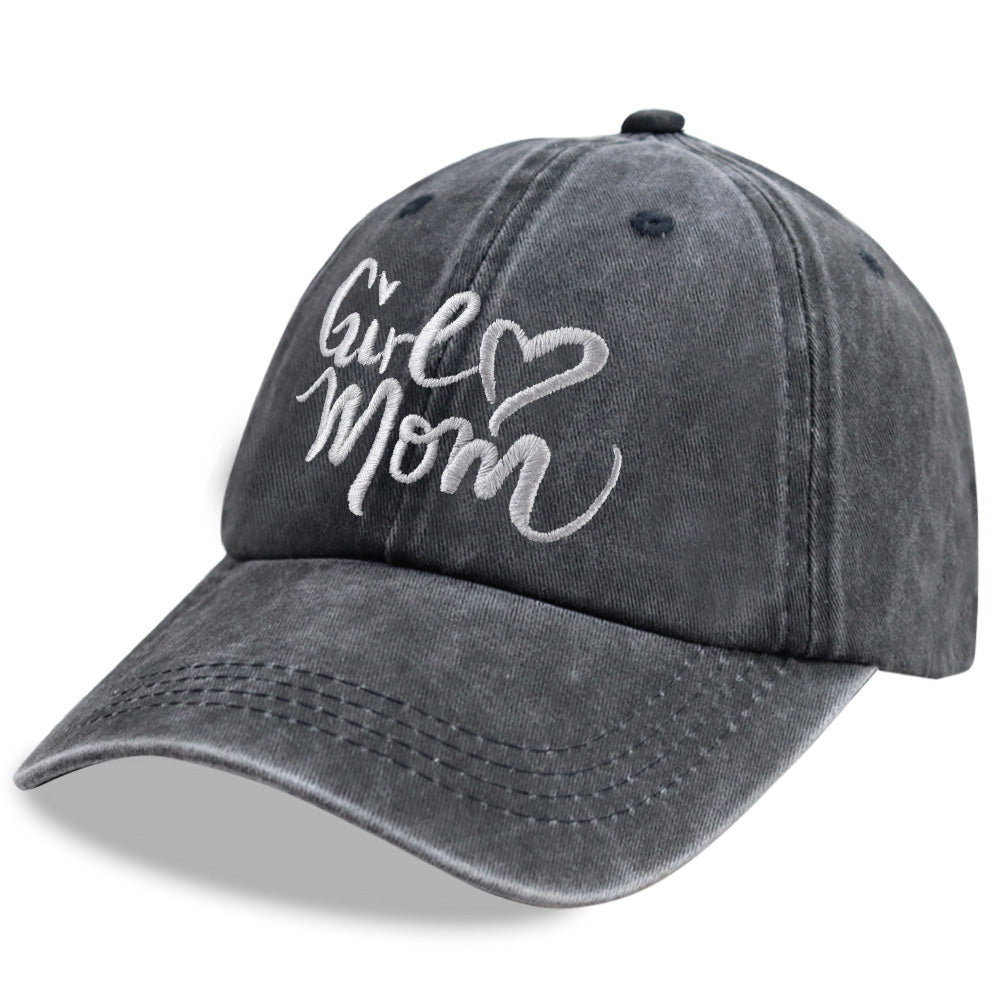 Girl Mom Baseball Cap | Cotton Mom Hat for Women