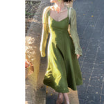 Women's Fashion French Vintage Slip Dress