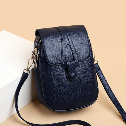 Compact women's shoulder bag for phone and small essentials